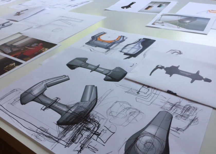 design sketches for rollprofi flexipass