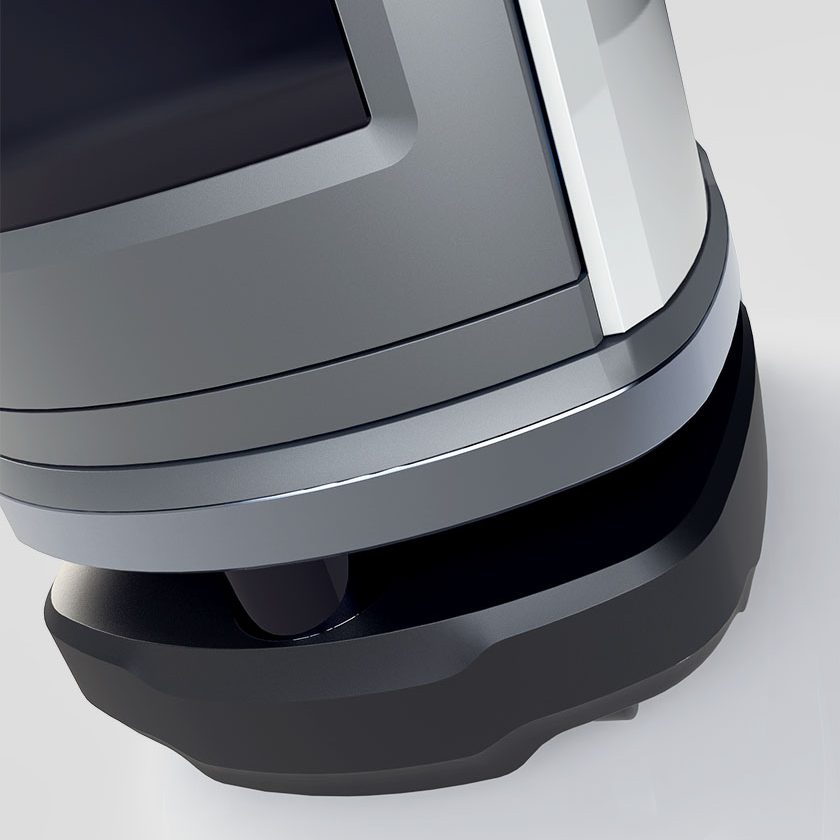 Lidar sensor on the Jeeves Service robot