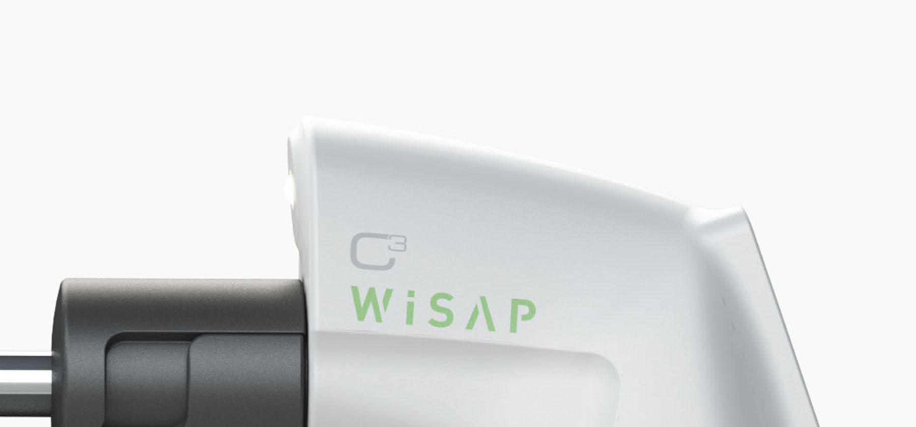 Detail of the Product graphic design of the Wisap C3 Thermocoagulator