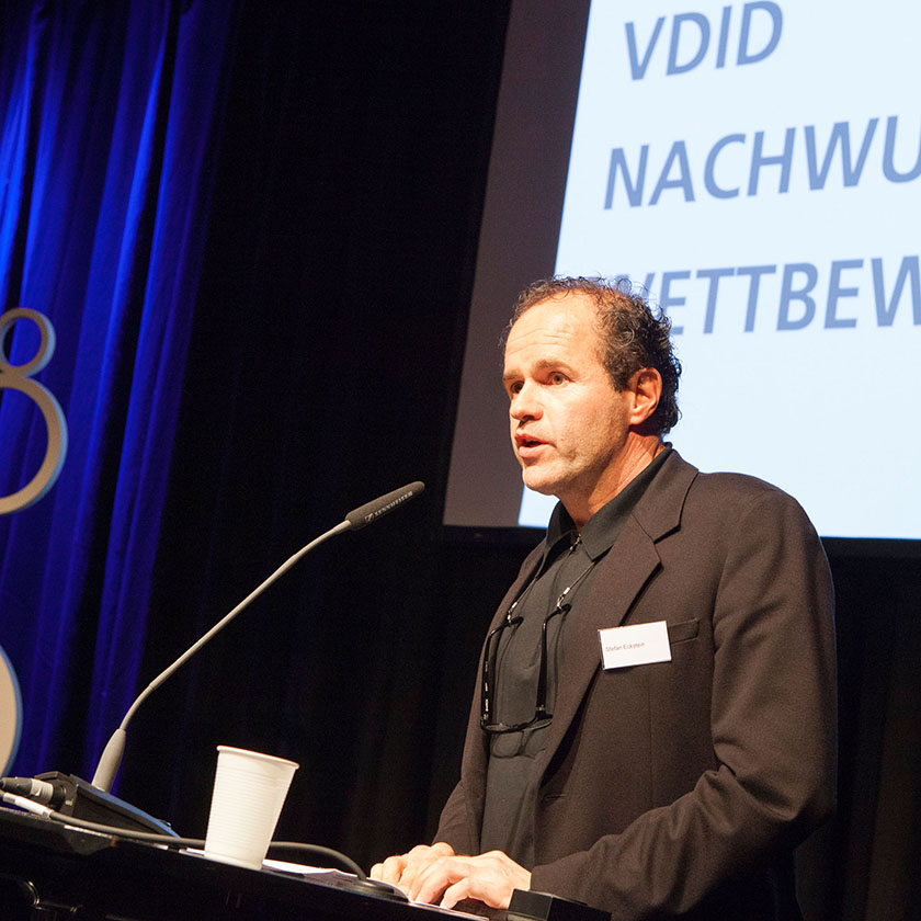 Stefan Eckstein at award Ceremony