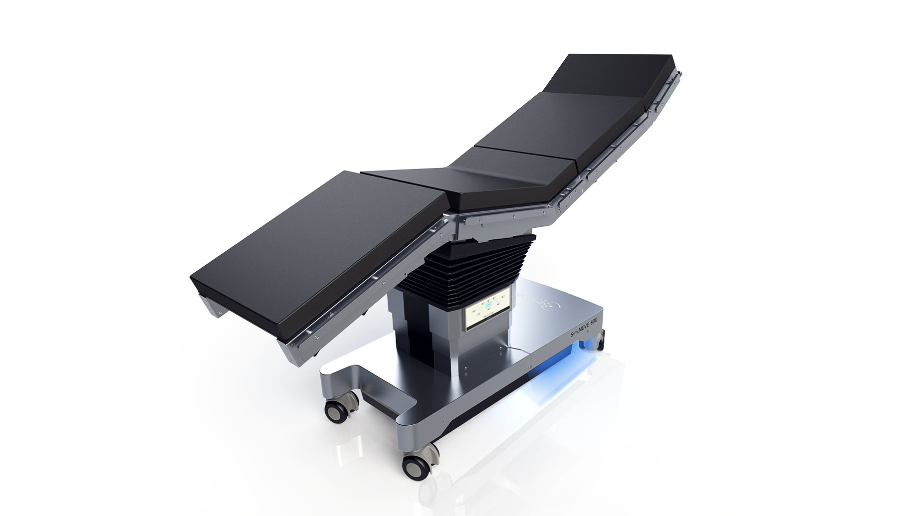 Simeon Sim.MOVE 800 Operating Table showing the intuitive User Experience through light